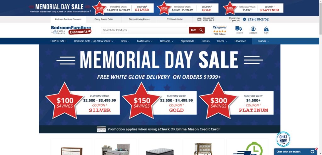 Bedroom Furniture Discounts