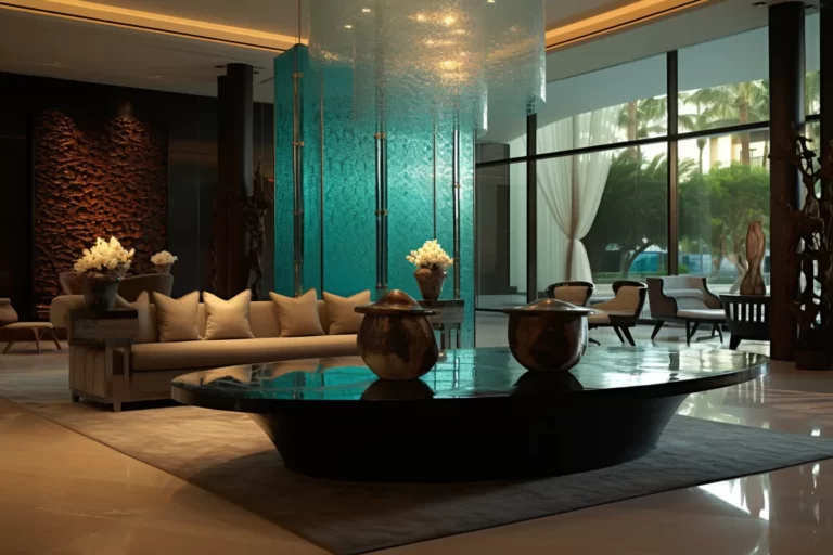 Classic Coffee Tables for Hotel Lobbies - Timeless Appeal & Sturdy Construction