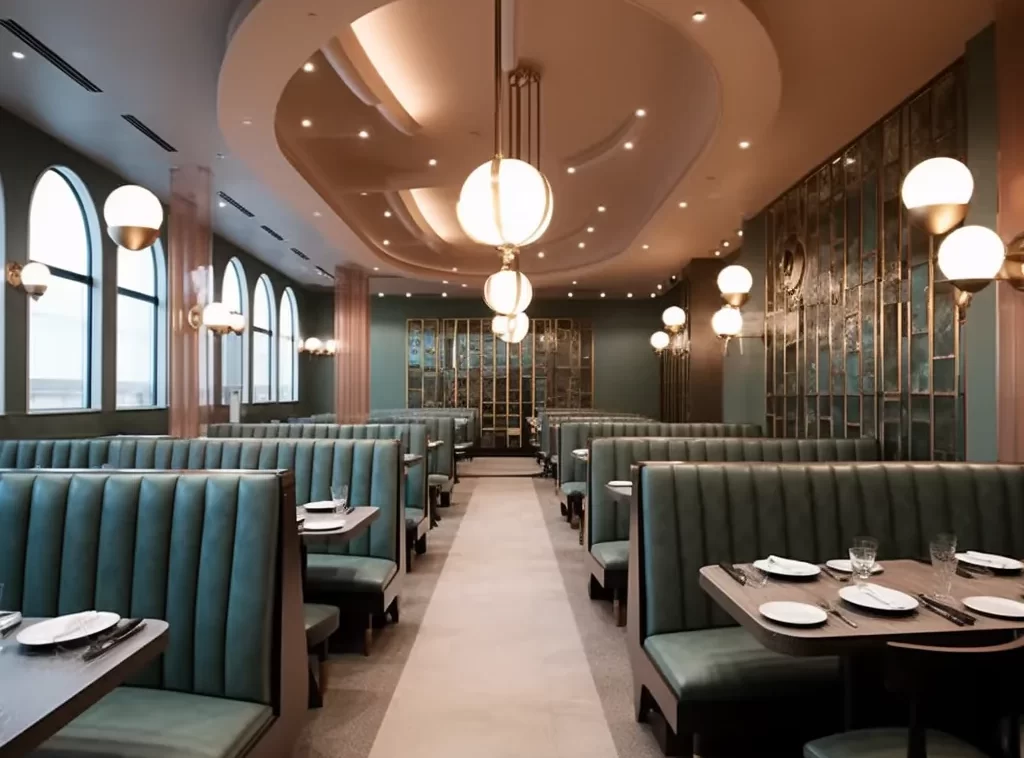 Dine in Style: Modern Restaurant Booths for Contemporary Spaces-6 Dine in Distinct Style: Personalized Restaurant Booths for Enhanced Ambiance-1