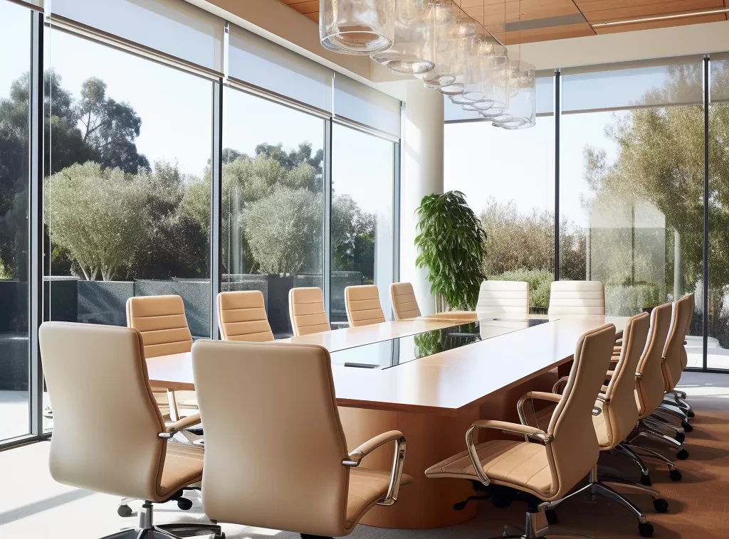 Modern Conference Tables for Contemporary Office - Matte Black, Rectangular, Cable Management Ports-7 Modern Conference Tables for Contemporary Office - Matte Black, Rectangular, Cable Management Ports-7