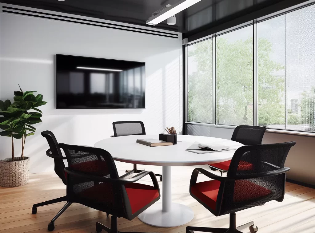Sleek Contemporary Office Conference Chairs - aluminum Frame, Padded Seat, Modern Gray Finish-2 Sleek Contemporary Office Conference Chairs - aluminum Frame, Padded Seat, Modern Gray Finish-2