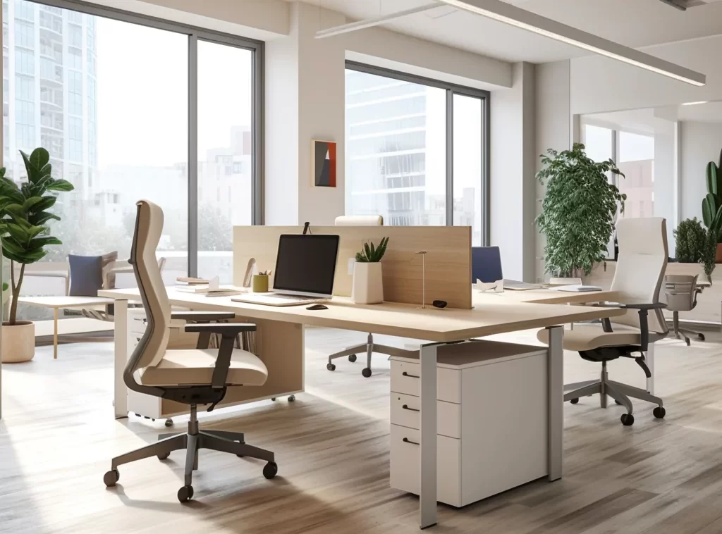 Compact Contemporary Office Workstation - Ergonomic Design, Charcoal Gray, Hidden Storage-1 Tailored Office Workstation Solution - Integrated Cable Management, Personalized Storage Options-8