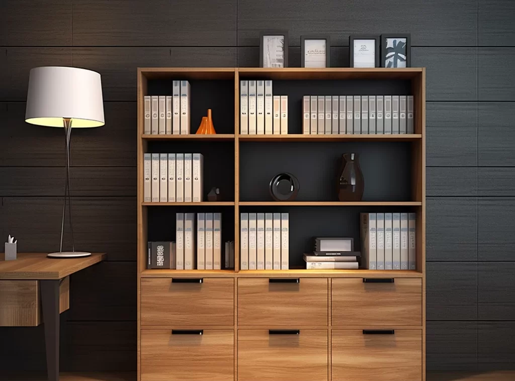 Contemporary Office File Cabinets - Sleek Metal Design, Lockable Drawers, Matte Black Finish-3 Precision-Built Office File Cabinets - Slim Profile, High-Capacity Storage, Customizable Drawers-3