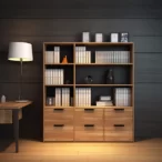 Precision-Built Office File Cabinets - Slim Profile, High-Capacity Storage, Customizable Drawers-3