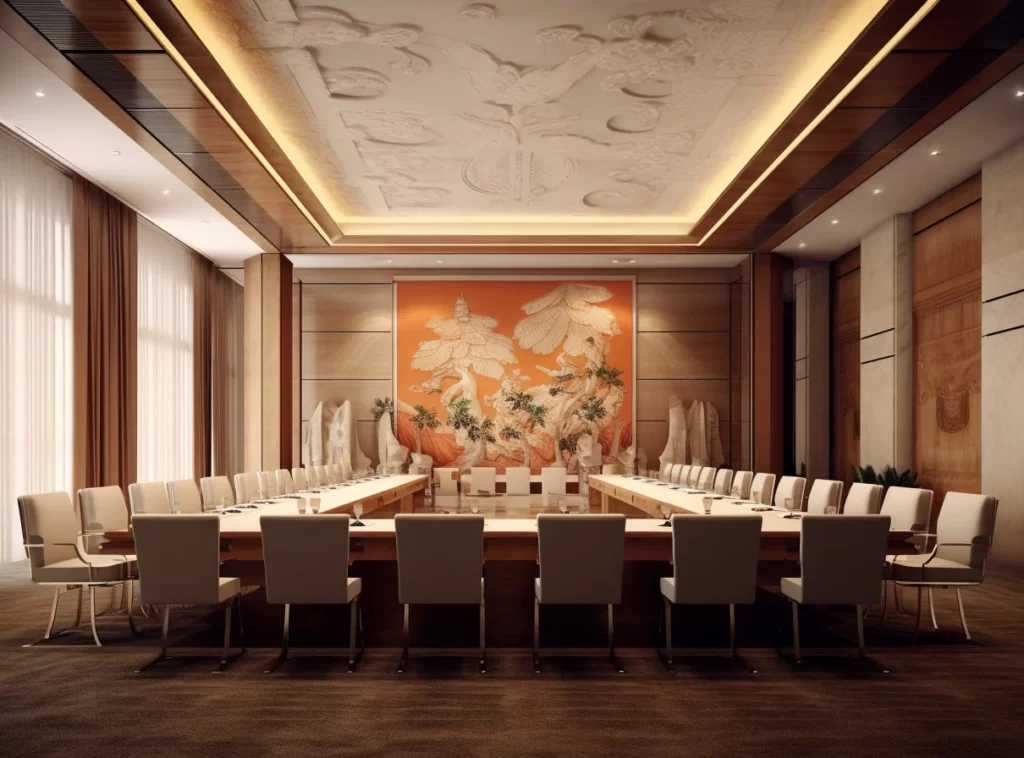 Business-Class Wholesale Furniture for Hotel Conference Rooms - Make Every Meeting Matter-5 Grandeur Meetings: Luxury Furniture Solutions for Hotel Conference Rooms-2