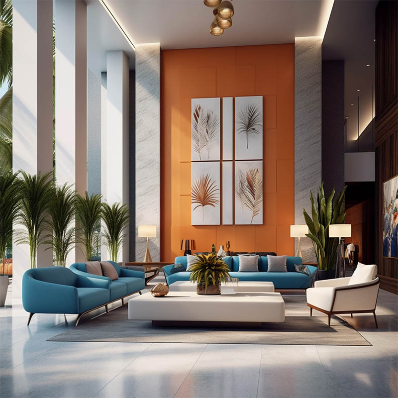 luxury hotel lobby furniture