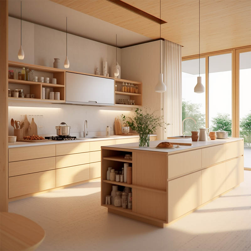 Modern Light Wood Kitchen Cabinets Elevate Your Culinary Space With Modern Light Wood Kitchen Cabinets Elevate Your Culinary Space With