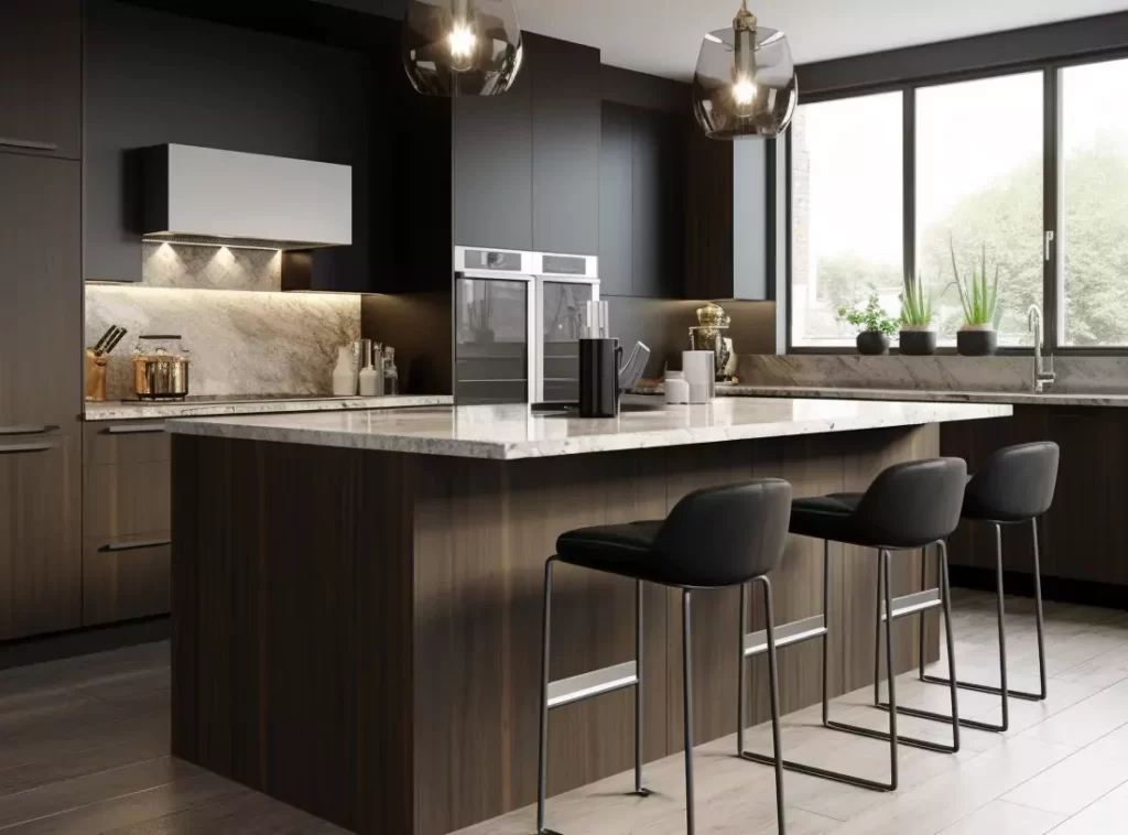 Wood Wonders: Modern Kitchen Cabinet - Artful Design, Spacious Layout & Durable Construction-5 Wood Wonders: Modern Kitchen Cabinet - Artful Design, Spacious Layout & Durable Construction-5