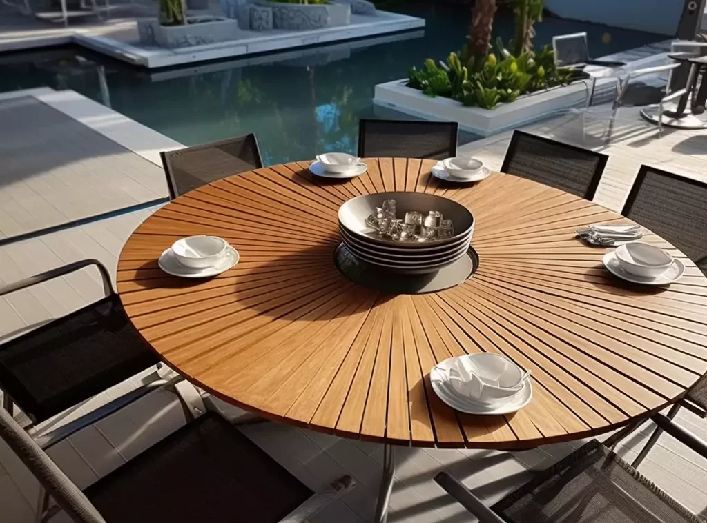 Vintage Wrought Iron Hotel Outdoor Tables: Ornate Detailing with Weatherproof Finish-1 Vintage Wrought Iron Hotel Outdoor Tables: Ornate Detailing with Weatherproof Finish-1