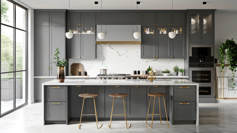 (2024) Farmhouse Grey Kitchen Cabinets Design Ideas and Tips