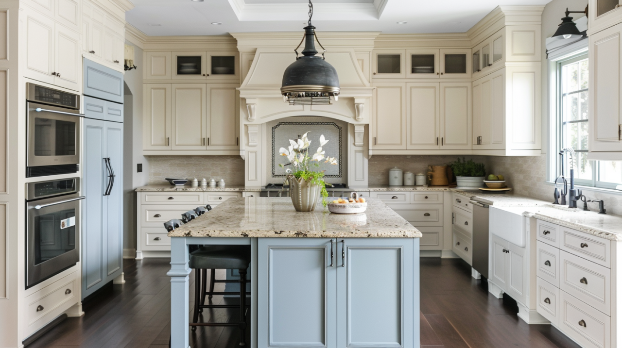 (2024) White Kitchen Cabinets with Beige Countertops Ideas