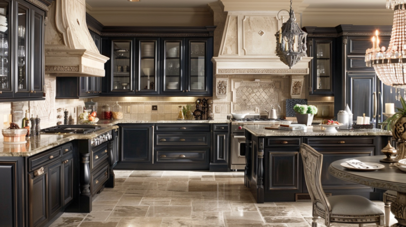 Create A Fairytale Kitchen With Luxury Cabinets - HSM Cabinets