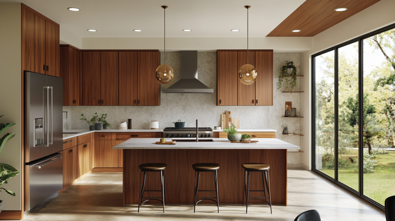 23+ Mid-Century Modern Kitchen Cabinets Ideas (2026) - HSM Cabinets
