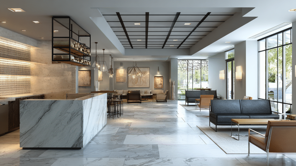 Business Boutique Hotels Lobby Furniture