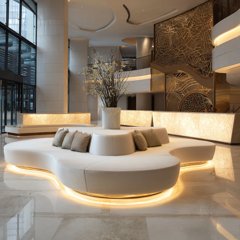 custom hotel lobby furniture from China
